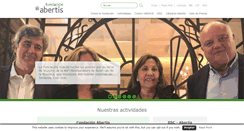 Desktop Screenshot of fundacioabertis.org