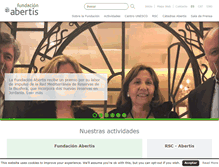 Tablet Screenshot of fundacioabertis.org
